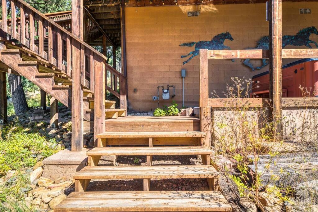 Perk Canyon Hidden Acres-Hot Tub-Gas Fireplace 루이도소 외부 사진